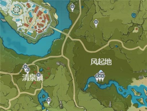 原神晶蝶分布位置在哪里?2