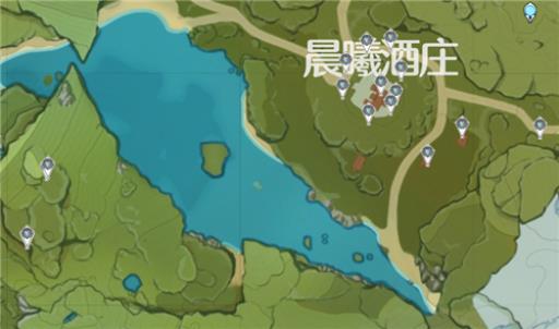 原神晶蝶分布位置在哪里?4