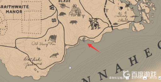 荒野大镖客2线上带纹狗鱼在哪钓?2