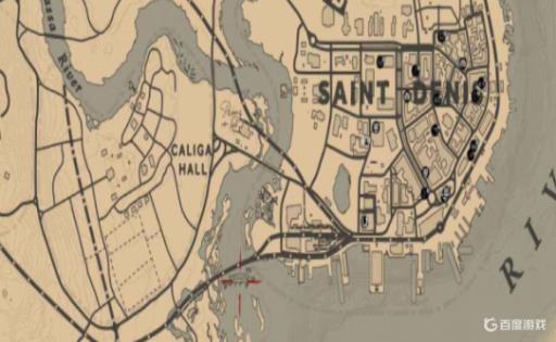 荒野大镖客2湖鲟位置在哪?4