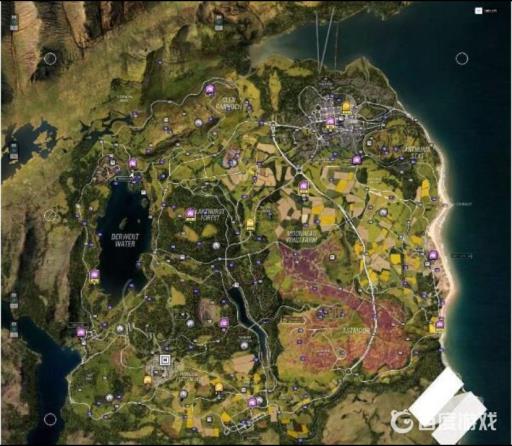 地平线4地图多大?1