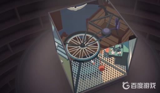 笼中窥梦自行车轮子怎么转?5