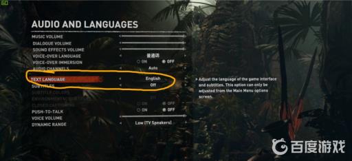 古墓丽影暗影中文如何设置?5