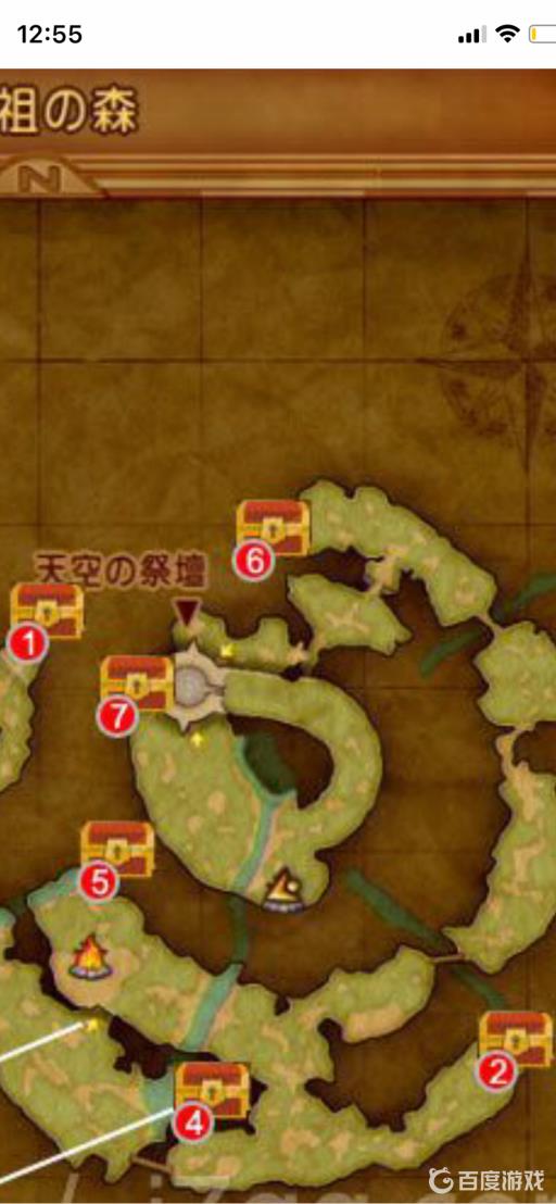 始祖之森地区的宝箱怪分布在哪里?1