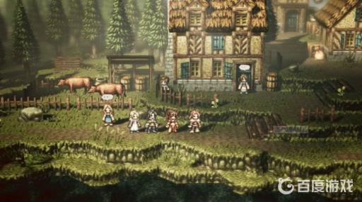 八方旅人净化之森boss怎么触发?2