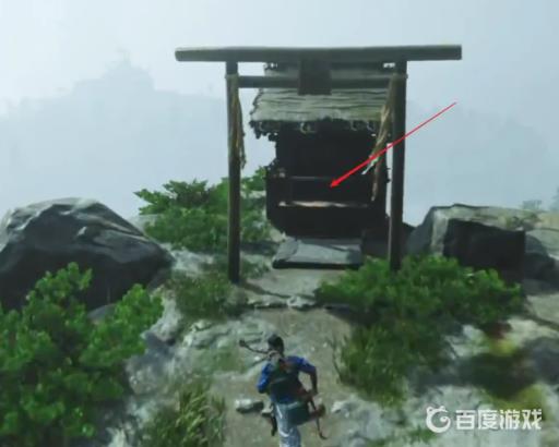 对马岛之魂梅花神社怎么上去?9