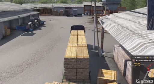 欧洲卡车模拟2怎么把货物放到车里?_欧卡模拟2重型货物