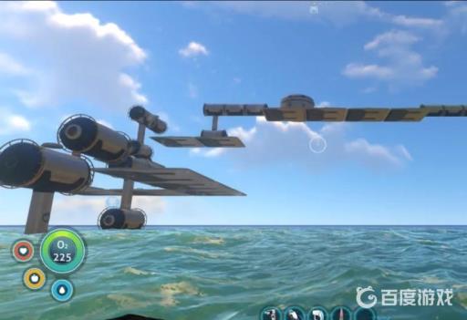 深海迷航地基怎么建在海面上?2