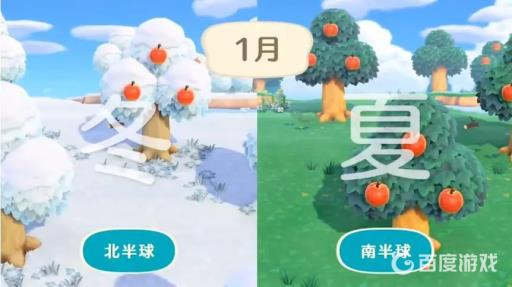 动森选北半球还是南半球?2