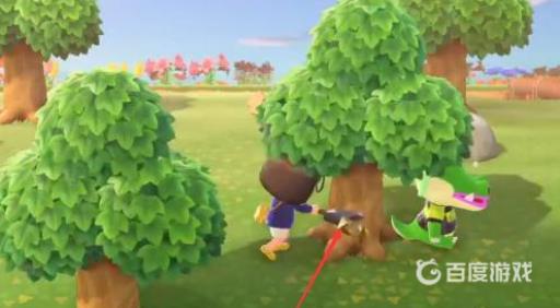 动物之森怎么把树砍倒?3