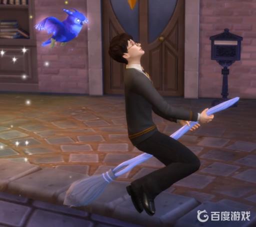 模拟人生4怎么骑扫帚?3