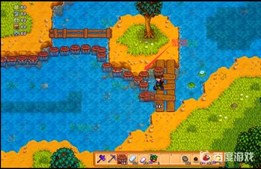 星露谷物语蟹笼放哪里最好?2