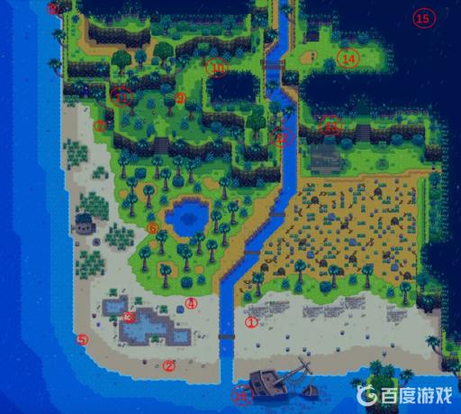 星露谷物语姜岛核桃解锁顺序是什么?7