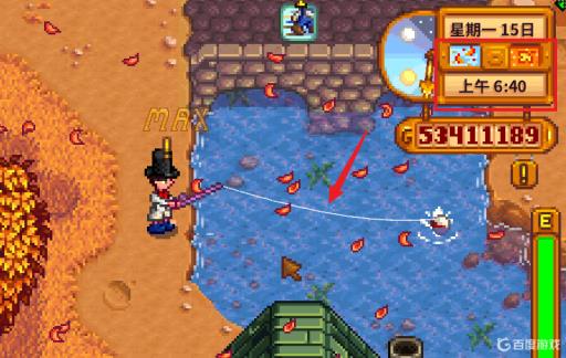 星露谷物语鲑鱼哪里钓?2