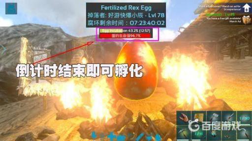方舟龙蛋怎么孵化?4
