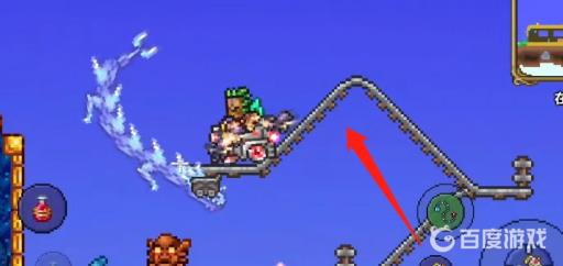 泰拉瑞亚怎么让铁轨循环?4