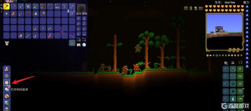 泰拉瑞亚怎么让白天快速变成晚上?4