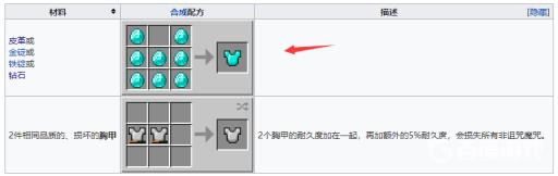 我的世界怎么升级钻石套?3