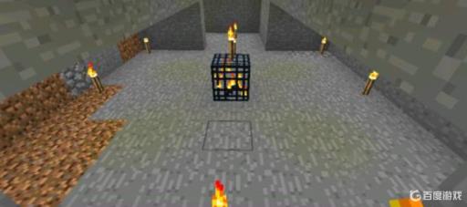 我的世界蜘蛛刷怪笼怎么做?1