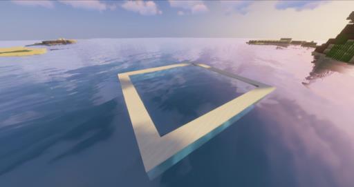 我的世界怎样造海上别墅?2