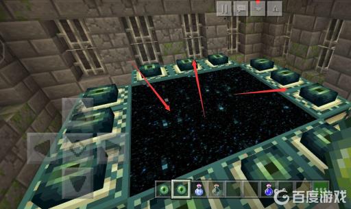 我的世界怎么传送到末地传送门?6