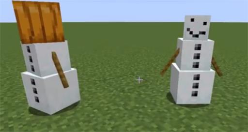 我的世界怎么做雪傀儡?4