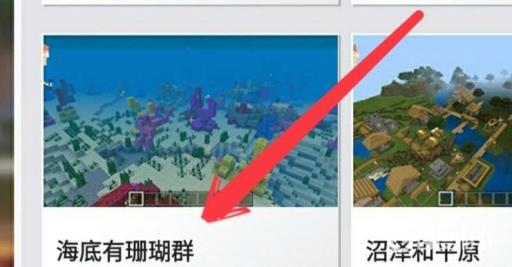 我的世界珊瑚区域怎么找?3