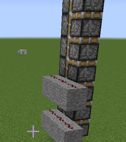 我的世界升降电梯怎么做?4