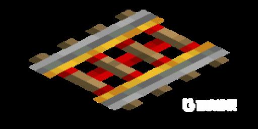 我的世界动力铁轨怎么做?1