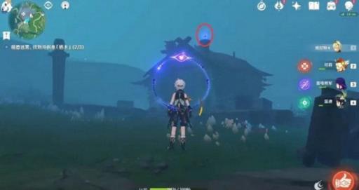 原神的供奉栖木逢岳之野怎么解除屏障?4