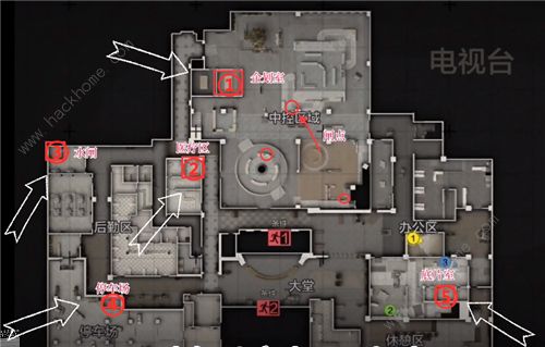 暗区突围钥匙刷新点大全3