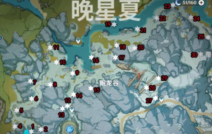 原神肃霜之路宝箱大全1