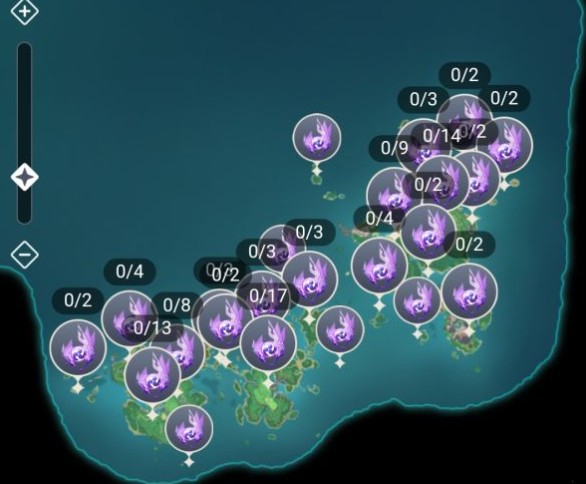 原神白狐之野雷神瞳位置大全2