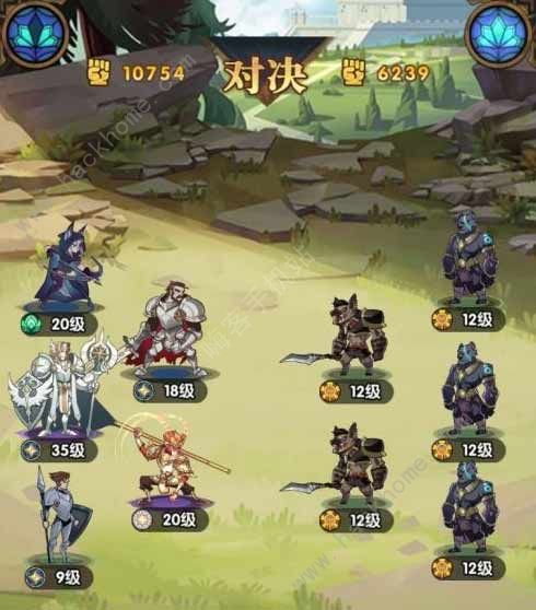 剑与远征战役阵容推荐1