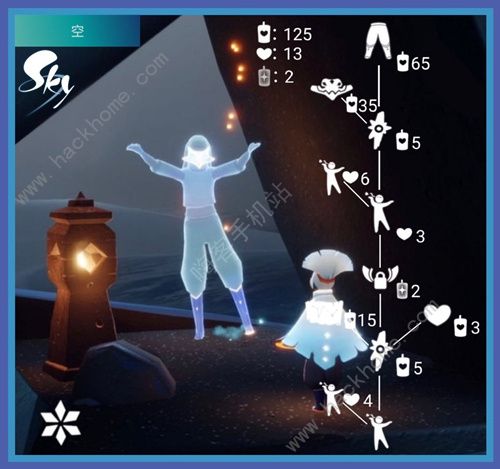 光遇螃蟹先祖兑换表一览2