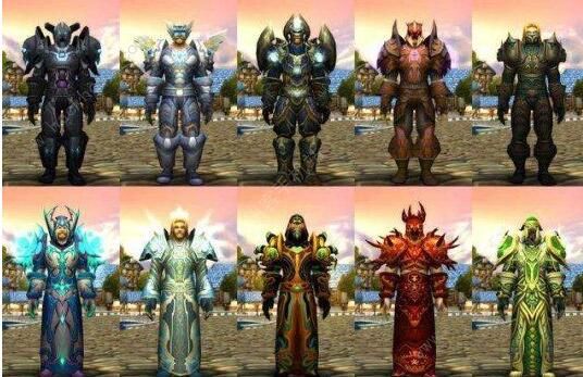 魔兽世界怀旧服t3套装兑换列表1