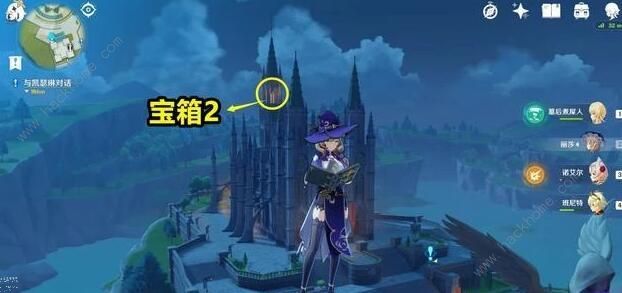 原神宝藏的线索1/2/3在哪4