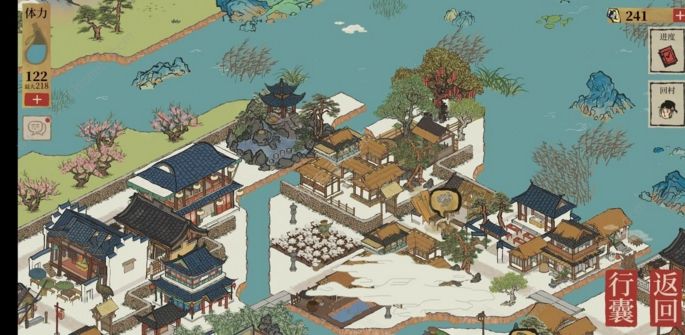 江南百景图桃花村布局推荐2