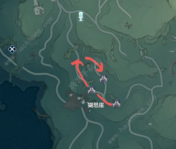 鸣潮暗系声骸刷取路线图3