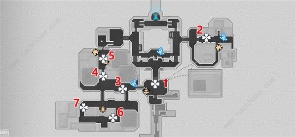 崩坏星穹铁道流梦礁井盖位置大全1