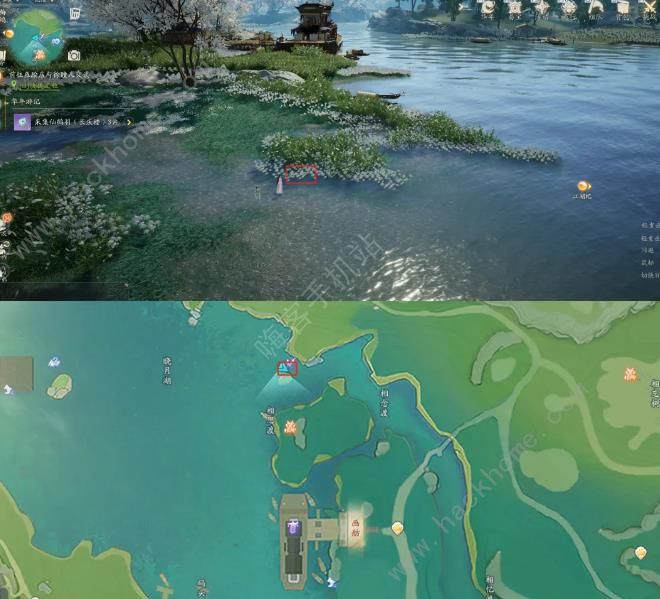 射雕手游梅乌搜奇藏宝图位置大全8