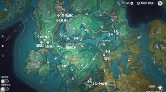 原神璃月沉玉谷10个仙像解谜攻略1