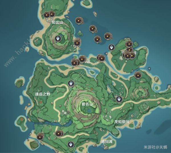 原神有乐御簾切突破材料怎么收集10