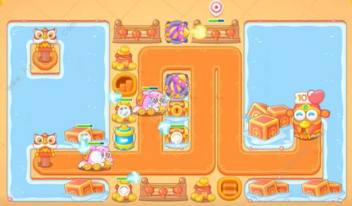 保卫萝卜4福神大作战第14关怎么过2