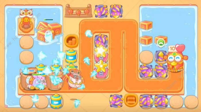 保卫萝卜4福神大作战第14关怎么过4