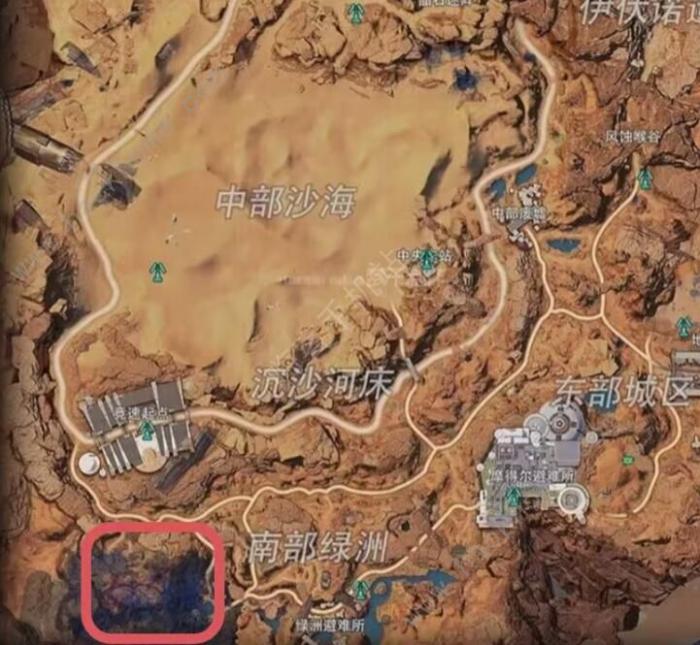 星球重启感染区位置有哪些5