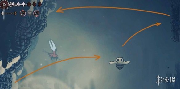 空洞骑士丝之歌二段跳怎么拿80