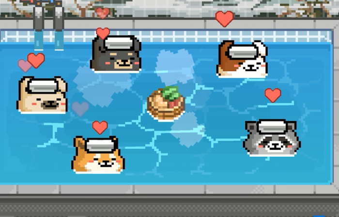 线条小狗动物温泉全周目攻略2