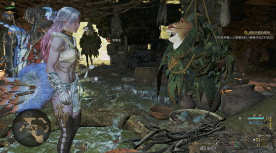 怪物猎人荒野寻找知道眼镜森狸人在哪2