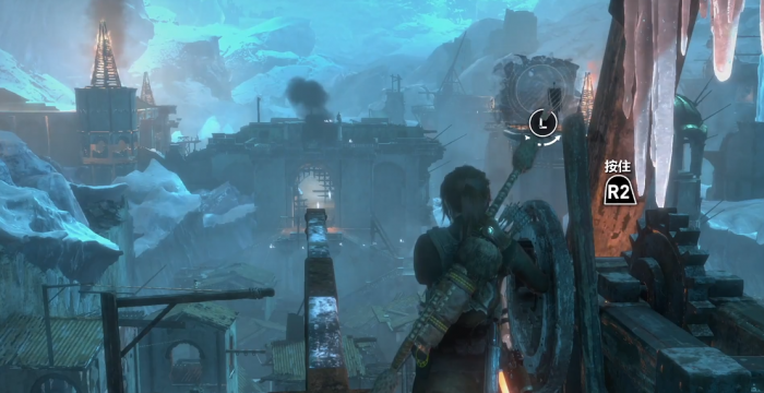 古墓丽影那个水闸门怎么过3